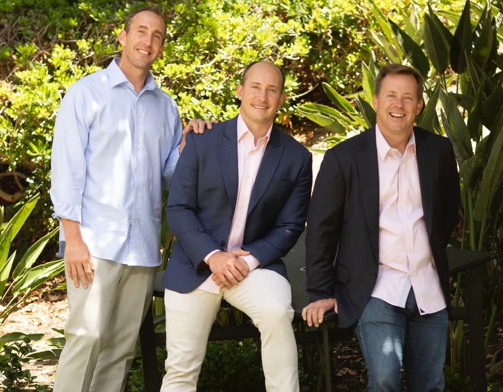 Left to right: John, Paul, and Dave Baird